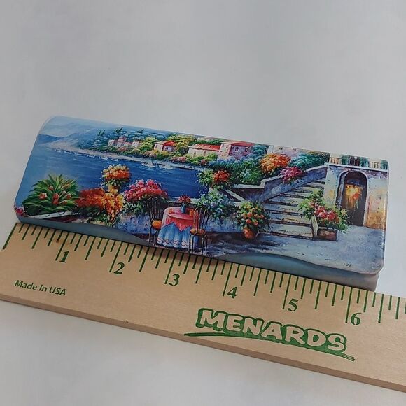 Summer Vibes Bright Print Cottage Core Eyeglasses Case - Picture 9 of 11